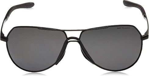 Nike EV1087-001 Outrider P Frame Polarized Grey Lens Sunglasses, Black in Saudi Arabia