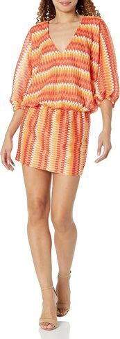 Trina Turk Sunray Drape-Sleeve Tunic-Bathing Suit Cover Ups for Women in Saudi Arabia