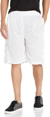 WT02 Men's Athletic Active Mesh Shorts, Inseam 12", Lightweight Breathable in Saudi Arabia
