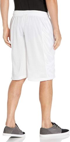 WT02 Men's Athletic Active Mesh Shorts, Inseam 12", Lightweight Breathable in Saudi Arabia