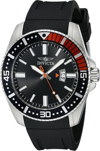 Invicta Men's 21392 Pro Diver Analog Display Quartz Black Watch in Saudi Arabia