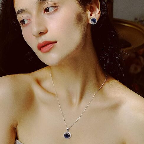 10MM جولة تشيكوسلوفاكيا كريستال أقراط قلادة مجموعة مجوهرات للعروس وصيفه الشرف الزفاف حفلة موسيقية in Kuwait