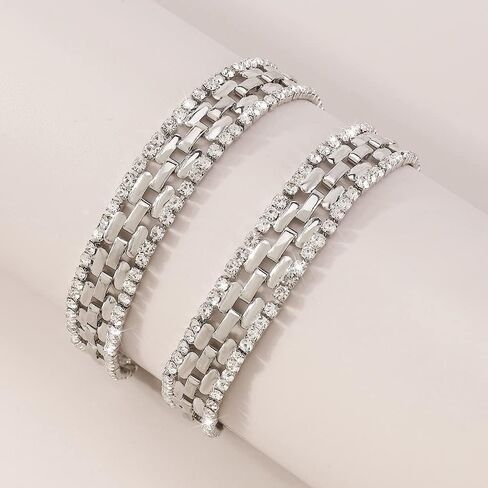 لامعة حجر الراين سلسلة قلادة خمر كريستال الماس قلادة اكسسوارات مهرجان الزفاف للنساء والفتيات in Kuwait