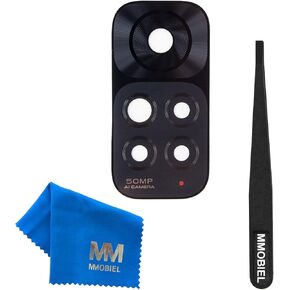 MMOBIEL Back Rear Camera Glass Lens Replacement Compatible with Xiaomi Redmi Note 11-6.43 inch - 2022 - Incl. Double Sided Adhesive, Tweezer and Cloth