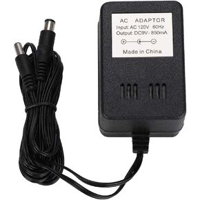 TOPINCN Power Adapter, Ull-Function ABS Material 30000 Hours Life Game Console Charger 3 in 1 for/SNES/Genesis Power