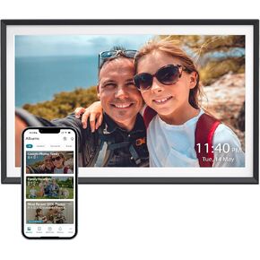 Nixplay 10.1" Digital Picture Frame by ApoloSign, Share Photos/Videos via Nixplay App, WiFi Digital Photo Frame with 32GB, Support Alexa Google Photos, Free Cloud Storage, Auto Rotate, Gifts for Mom