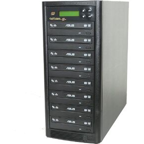 ناسخ أقراص CD/DVD 1-7 ناسخة محركات الأقراص الضوئية البرجية ذات الطبقة المزدوجة، أسود (SYS-CDG-1-7-CST) in Kuwait