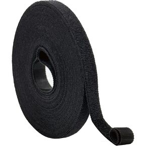 ECOHomes 1/2 Inch x 30 FT Cable Ties Wrap, Double Sided Hook and Loop Straps Roll Tape, Self Gripping Strips for Cable & Cord Management Home & Office Organization, Heavy Duty Wire Tie Band Wraps