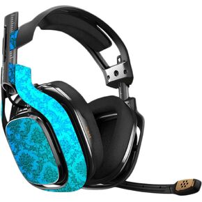 MightySkins Skin Compatible with Astro A40 3rd Generation Gaming Headset - Blue Vintage Protective, Durable, and Unique Vinyl Decal wrap Cover Easy to Apply, Remove, and Change Styles Made in The USA