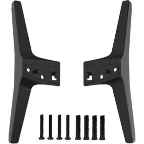 Base Stand for LG TV Legs, Replacement for 55 Inch LG TV Stand 55UK6300PUE 55UJ6540 55UK6200PUA 55UM7300 55UK6090PUA 55LJ550M 55LJ5500 55LJ5550 55LJ5500UA 55LJ550M-UB 55UN6900 55UN7300PUF with Screws