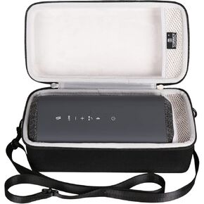 Travel Hard Case for Sony SRS-XE300 X-Series Wireless Portable Bluetooth Speaker, Protective Carrying Storage Bag Black