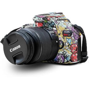 Skin Compatible with Canon EOS Rebel T7 Camera - Oddballs - Premium 3M Vinyl Protective Wrap Decal Cover - Easy to Apply | Crafted in The USA by MightySkins