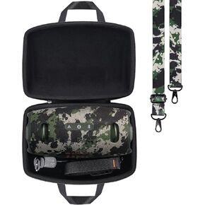 khanka Hard Travel Case Replacement for JBL Xtreme 4 Portable Waterproof Wireless Bluetooth Speaker,Case only(Black).