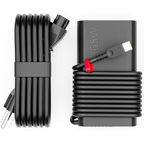 New Slim 65W USB C Laptop Charger for Lenovo Yoga Thinkpad IdeaPad Chromebook Computer Type C Fast Charging Power Cord Ac Adapter