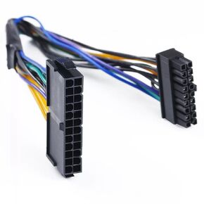 24 Pin to 18 Pin ATX PSU Power Adapter Cable for HP Z220 Z230 Z420 Z620 Workstation 13-inch (33cm), Black