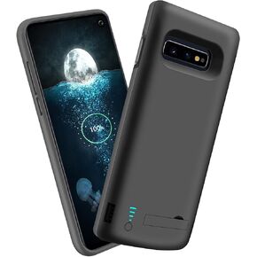 Sitong [Upgraded Battery Case for Samsung Galaxy S10e, 5000mAh Rechargeable Extended Battery Charging Charger Case, Add 1.2X Extra Juice (5.8 inch for Galaxy S10e) Black