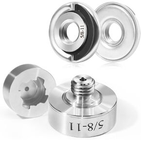 Angle Grinder Adapter Kit（XLOCK to 5/8"-11 Thread）with Quick Change Angle Grinder Nut,Suitable for 5/8"-11 Thread XLOCK Angle Grinder,Convert and Install 5/8"-11 Saw Blades, Polish Discs, etc.