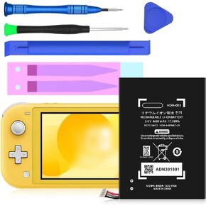 for HDH-003 Battery 4680mAh, Replacement Battery for Nintendo Switch [Upgrade] Ultra High Capacity Li-ion Replacement Battery Compatible with Nintendo Switch Lite,HDH-003 HDH-001 Lite