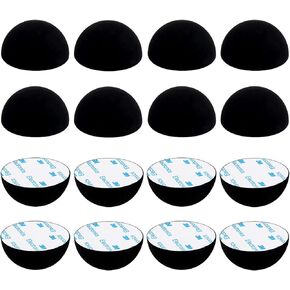 16Pack Silicone Speaker Isolation Pads,Turntable Feet and Subwoofer Isolation Pads,Black Hemisphere Silicone Bumper Non Skid Feet,Audio Equipment Sound Dampening Anti Vibration Silicone Feet(1inch) in Kuwait