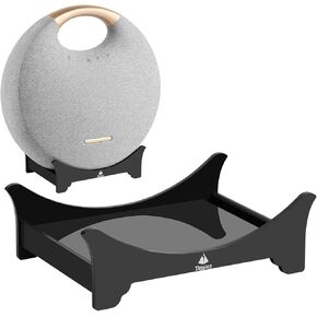 TXEsign Desktop Stand Speaker Holder for Harman Kardon Onyx Studio 6 and Onyx Studio 5 Bluetooth Speaker, Acrylic Table Stand Holder Speaker Anti-Slip Base Mount