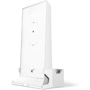 طقم تثبيت على الحائط 2 في 1 لحامل جداري لجهاز توجيه Starlink ومحول إيثرنت Starlink حامل دعامة تثبيت على الحائط، حماية الاستقرار لشبكة WiFi راوتر Starlink Mount Gen2 (أبيض)