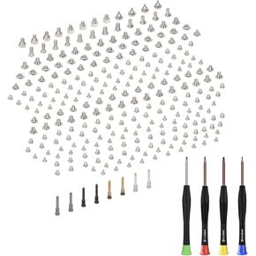 for iPhone 12 Mini Replacement Complete Full Screw Set Compatible with iPhone 12Mini - 5.4 inch with Screw Color Repair Kit 4 Screwdrivers for A2176 A2398 A2399 A2400