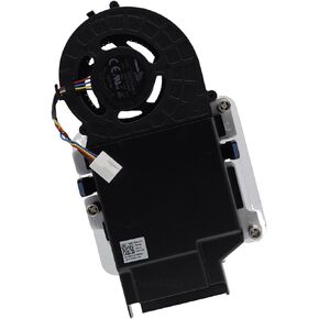 Deal4GO 5V 35W Cooling Fan Heatsink Assembly W77JN JV47V Replacement for Dell Optiplex 3080 3090 5090 7080 MFF Micro Desktop, Black