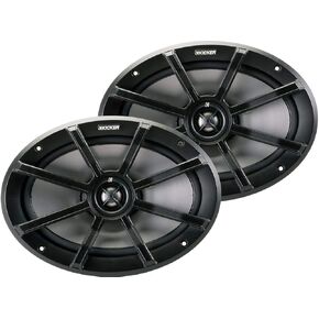 (2) Kicker 40PS692 6x9" 180w Polaris/ATV/UTV/RZR Marine Motorcycle Speakers PS69