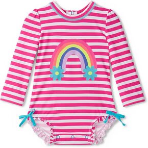 Hatley Baby Girl's Swim One-Piece Rashguard
