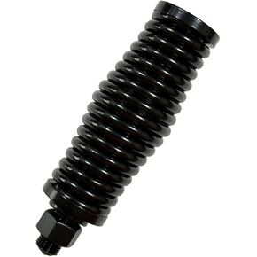 Barrel Spring Mounting Base Black Paint Surface Compatible with Radio Antennas and Led Whip Lights Suitable for UTV ATV Heavy-Duty Trucks