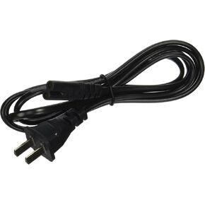 AC Power Cord(5ft, Black) - Universal Replacement for Xbox One S/X, Xbox Series X/S, PS4, PS4 Slim, PS5, PS3 Slim/Super Slim UL Listed