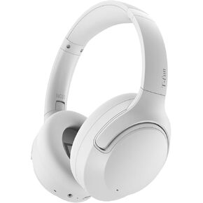 T-fun NC50 Hybrid Active Noise Cancelling Headphones Wireless Bluetooth 5.3, Foldable Over Ear Headphones, Custom EQ via App, 65 Hours Playtime, Low Latency Game Mode, Multipoint Connection