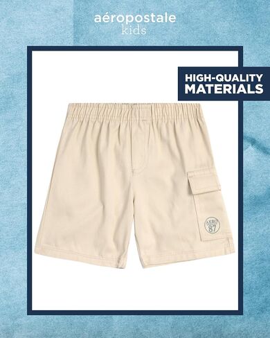 AEROPOSTALE Toddler Boys' Shorts Set - 2 Piece Woven Boys Cargo Shorts and Polo Shirt Set - Toddler Boys Clothes (2T-4T) in Saudi Arabia