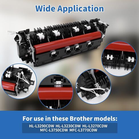 D00N0D001 Fuser Unit Kit Replacement Compatible with Brother Printer HL-L3270CDW HL-L3290CDW MFC-L3750CDW MFC-L3770CDW Laser Printer 15000 Yield in Kuwait