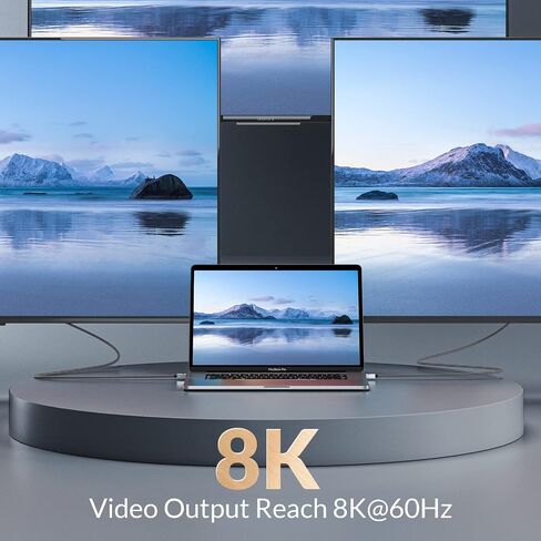 كابل بيانات USB C [40 جيجابت في الثانية] كابل شحن سريع 240 وات PD، كابل USB4 [8K@60 هرتز] متوافق مع Thunderbolt 3، سلك شاحن من النوع C شديد القوة، كابل USB C مجدول للكمبيوتر المحمول - 1.64 قدم in Kuwait