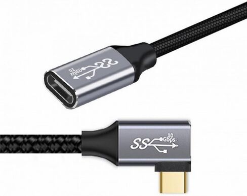 كابل تمديد USB4 من CY ذكر إلى أنثى بسرعة 40 جيجابت في الثانية USB4.0 مع شحن 100 واط و8K@60 هرتز متوافق مع iPhone 15 Laptop Thunderbolt3/4 (30 سم) in Kuwait
