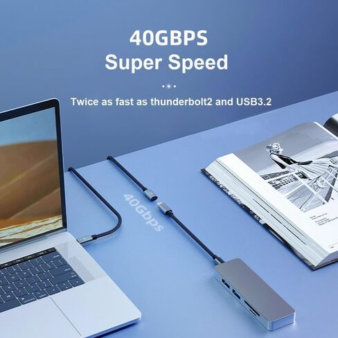 كابل تمديد USB4 من CY ذكر إلى أنثى بسرعة 40 جيجابت في الثانية USB4.0 مع شحن 100 واط و8K@60 هرتز متوافق مع iPhone 15 Laptop Thunderbolt3/4 (30 سم) in Kuwait