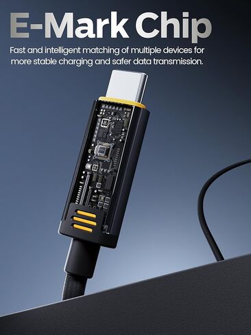 سرعة الحركة لكابل Thunderbolt 4 يدعم نقل البيانات بسرعة 40 جيجابت في الثانية، وشاشة 8K HD، وشحن 240 واط، وكابل USB C إلى USB C، لسلسلة iPhone 15، والكمبيوتر المحمول من النوع C، والإرساء وما إلى ذلك. (3.3 قدم) in Kuwait