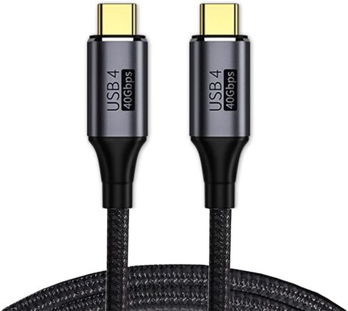 NFHK USB4 Cable 40Gbps with 100W Charging and 8K@60Hz 5K@60Hz USB4.0 Compatible with Thunderbolt3/4 100cm in Saudi Arabia