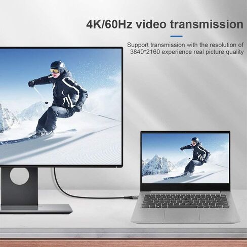 NFHK USB4 Cable 40Gbps with 100W Charging and 8K@60Hz 5K@60Hz USB4.0 Compatible with Thunderbolt3/4 100cm in Saudi Arabia