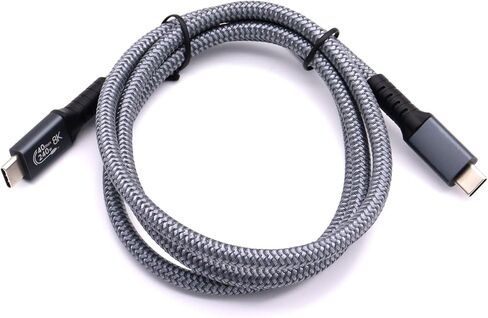كابل MOTONG 240 وات USB 4، 40 جيجابت في الثانية 8K@60 هرتز PD USB من النوع C إلى USB C ذكر إلى كابل ذكر لمحور لوحة الكمبيوتر المحمول من النوع C (1 متر) in Kuwait
