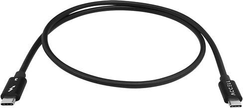Accell TB3 USB-C Cable, 40Gbps, 100W Power Delivery, Intel Certified Thunderbolt 3 Cable 2.6 ft / 0.8m (B160C-003B-23) in Kuwait