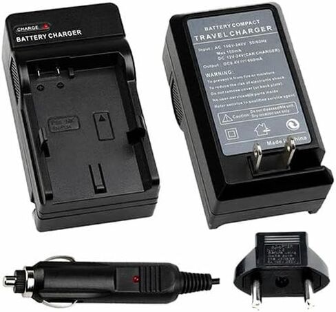 Hero 3 Battery Charger Kit with Lavalier Microphone – High Capacity Replacement Batteries, Battery Charger & Clip-on Mic for Go Pro Hero3/3+ for Vlogging, Sports, and Adventure in Saudi Arabia