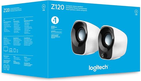 Logitech Stereo Speakers Z120, USB Powered in Kuwait