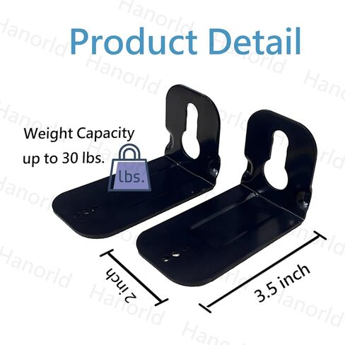 استبدال حامل شريط الصوت على الحائط لهاتف سامسونج HW-C450 HW-B550/ZA 2.1ch 3.5 بوصة 30lbs حامل شريط الصوت المتصاعد تحت التلفزيون in Kuwait