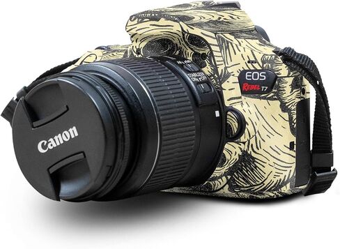 غلاف متوافق مع كاميرا Canon EOS Rebel T7 - ​​Oddballs - غطاء لاصق واقٍ من الفينيل الفاخر 3M - سهل الاستخدام | صُنع في الولايات المتحدة الأمريكية بواسطة MightySkins in Kuwait
