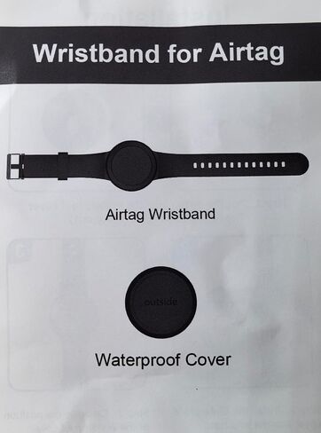 Air Tag Bracelet for Kids, Cute Cartoon Waterproof Air tag Holder for Kids with Full Coverage Anti-Lost Hidden Design, Airtag Wristband Accessories for Child (Blue) in Saudi Arabia