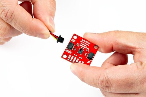 جهاز استشعار الحركة والوجود البشري SparkFun - STHS34PF80 (Qwiic) أبعاد لوحة الاختراق: 1 بوصة × 1 بوصة in Saudi Arabia
