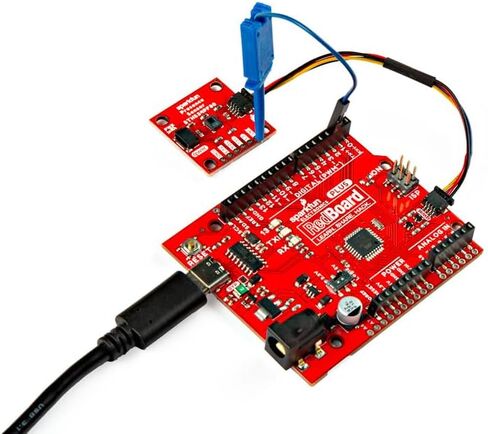 جهاز استشعار الحركة والوجود البشري SparkFun - STHS34PF80 (Qwiic) أبعاد لوحة الاختراق: 1 بوصة × 1 بوصة in Saudi Arabia