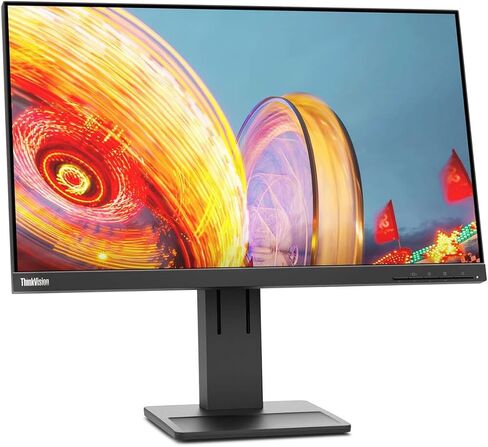 Lenovo ThinkVision E24q-20 شاشة LCD WQHD WLED مقاس 23.8 بوصة - 16:9 - أسود داكن in Kuwait